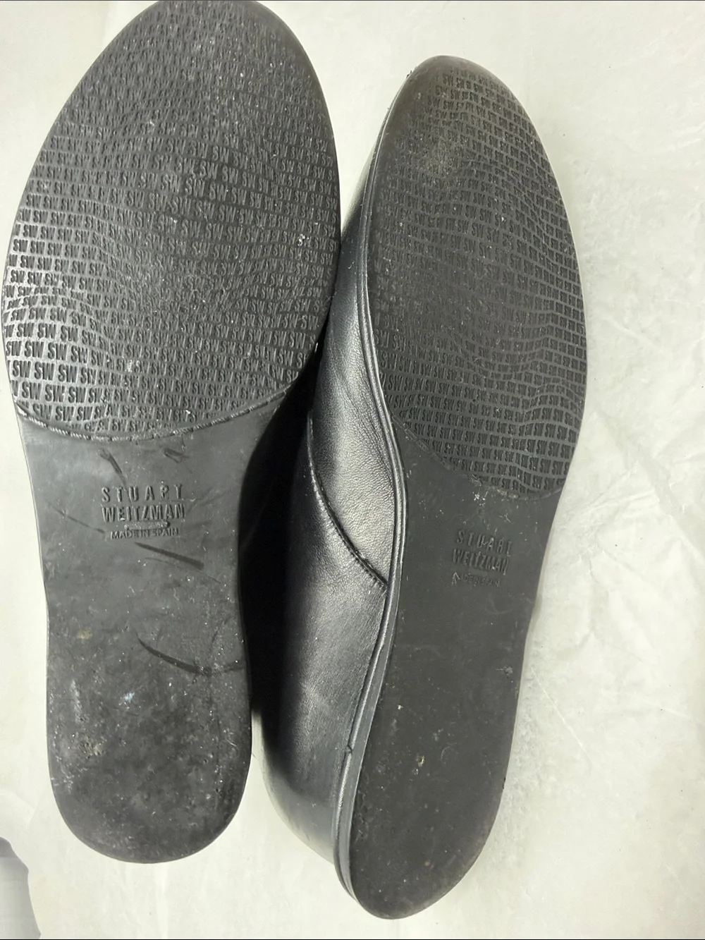 Stuart Weitzman Stepmistress Hidden Wedge Lace-up Bootie Leather Size 7